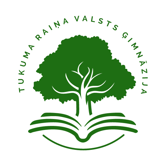 Tukuma Raiņa Valsts ģimnāzijas logo