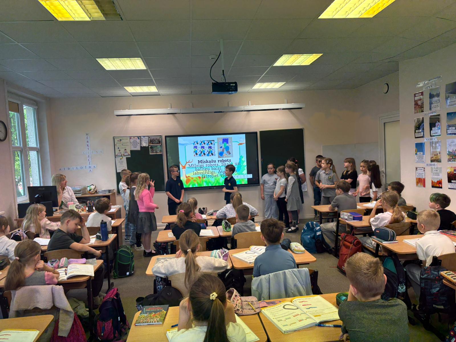 1.c klase īsteno iniciatīvu “Mēs tev, mūsu Zeme”