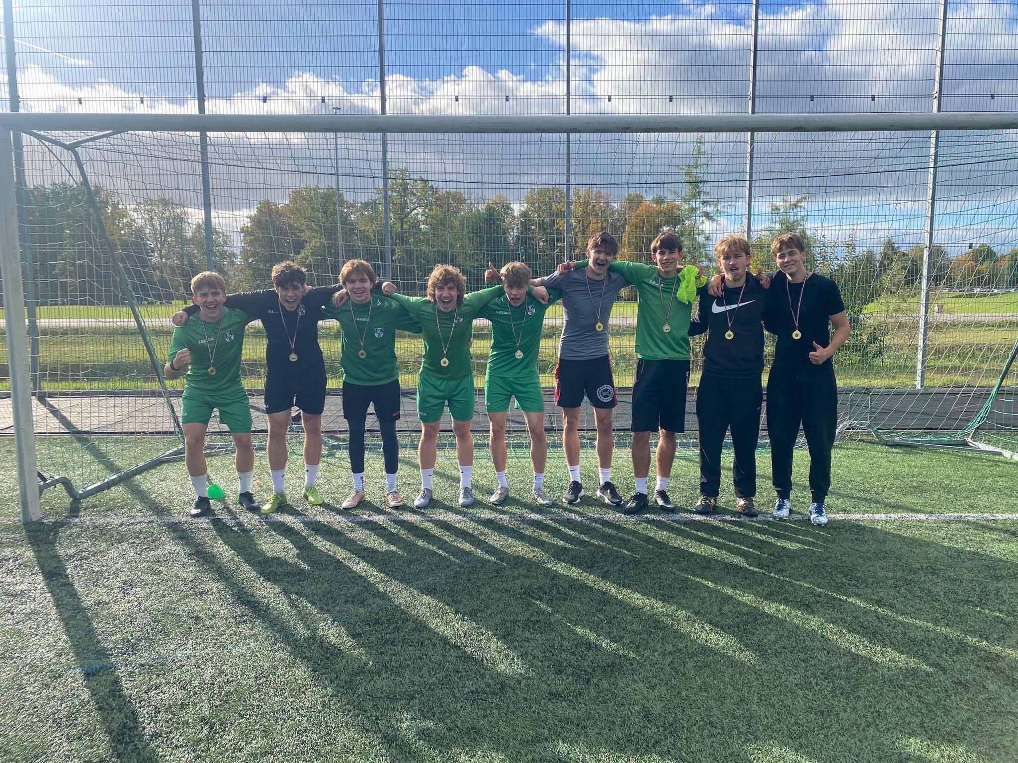 Trīs uzvaras Tukuma novada futbola sacensībās