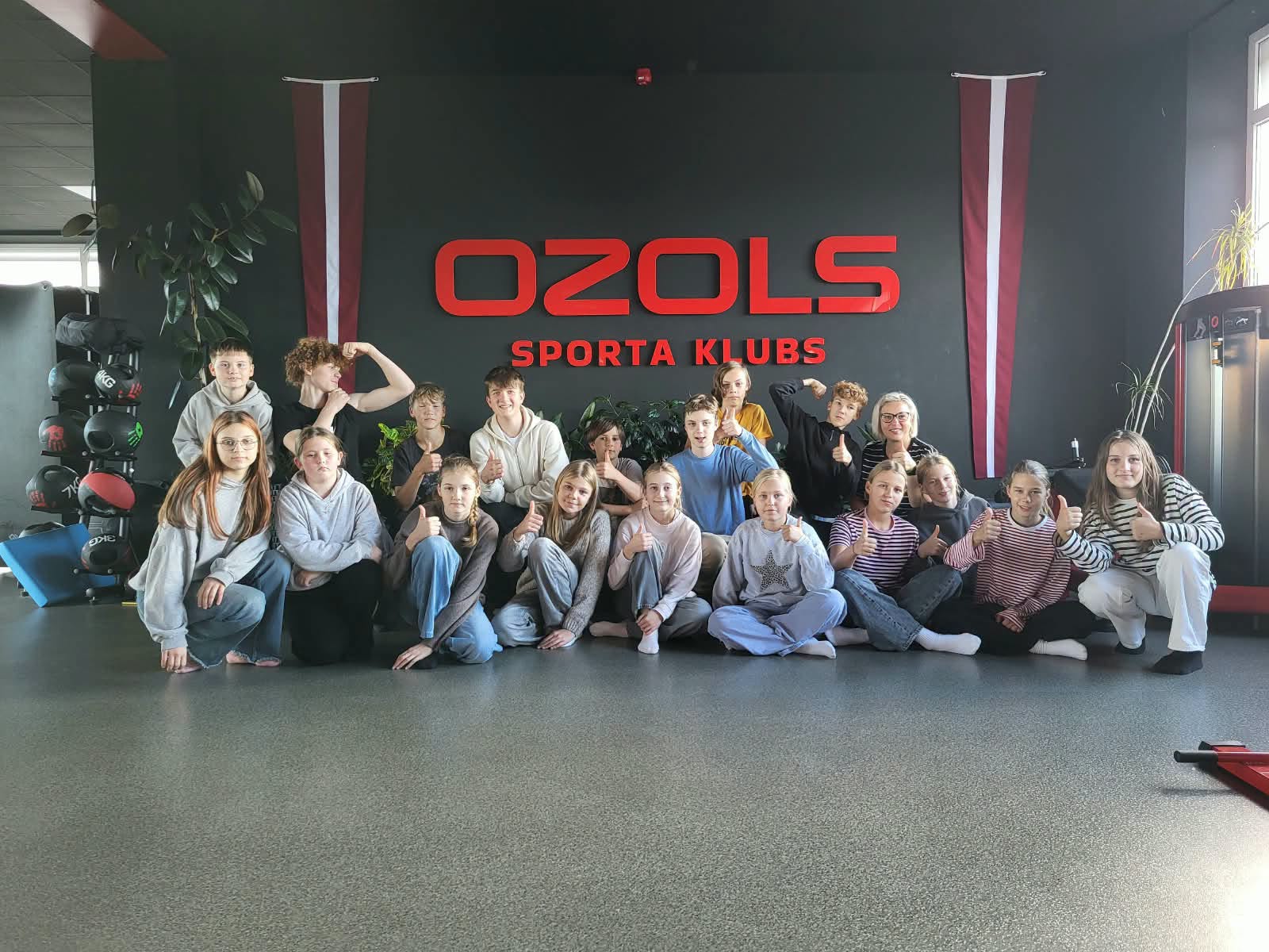 Karjeras nedēļā 6.c klases skolēni iepazīst trenera profesiju